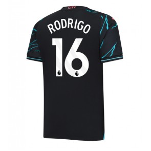 Manchester City Rodri Hernandez #16 Rezervni Dres 2023-24 Kratak Rukavima